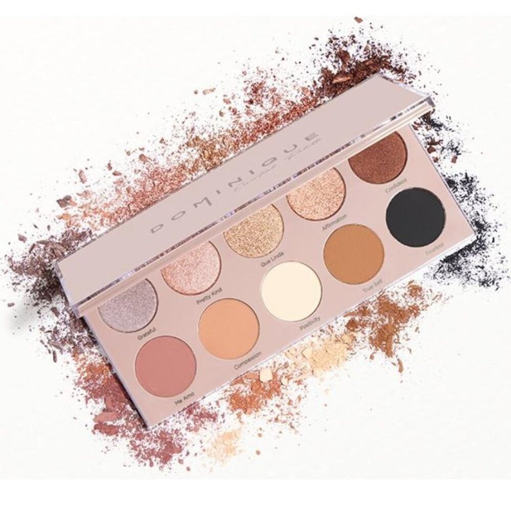 DOMINIQUE COSMETICS The Essential Palette Eyeshadow Bronzer Blush New